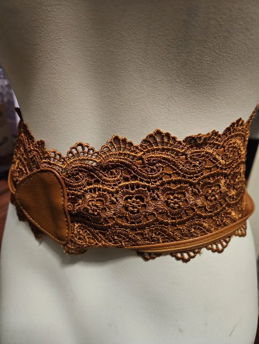 N/A belt brown